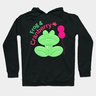 Frog and Cranberry Fall Balloons Hoodie